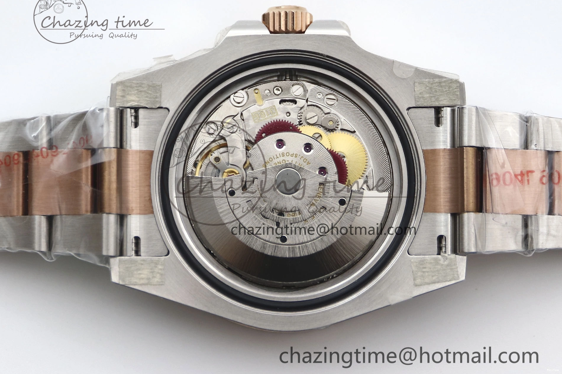 MiroTime 0416 GMT Master II 126711 CHNR 904L SS TW+ 1:1 Best Edition on SS RG Bracelet VR3186 CHS FreshLook 1976